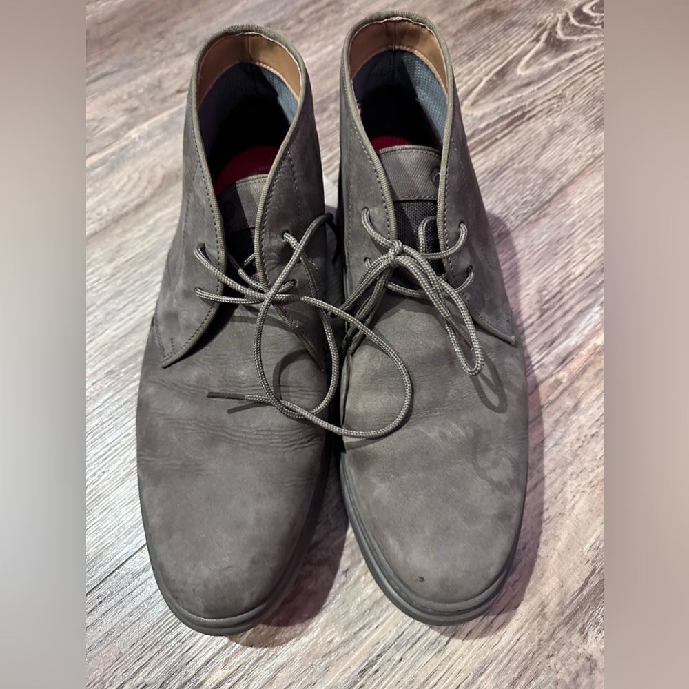 CLARKS π€ Tac System - Shoes - Size Menβs 10.5, Grey ish/Brown - Picture 13 of 13